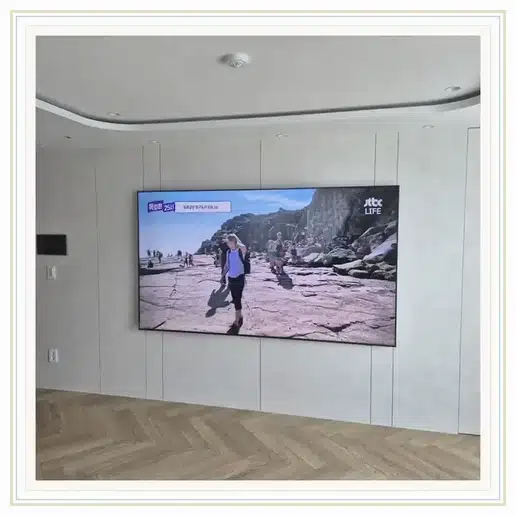 검단신도시디에트르더힐 벽걸이TV 설치 상담 참고 이미지 첫 번째