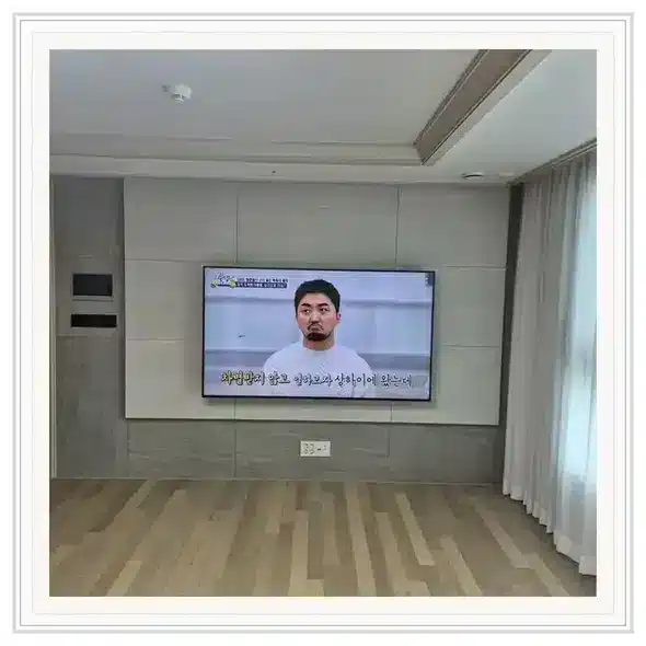 검단호반써밋프라임뷰 벽걸이TV 설치 상담 참고 이미지 첫 번째