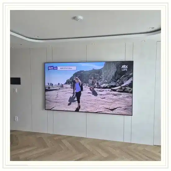 검단신도시예미지더시그너스 벽걸이TV 설치 상담 참고 이미지 첫 번째