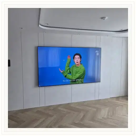 벽걸이TV 설치 참고 이미지 11-33 두 번째 사진