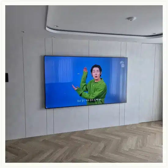 왕길역아테라 벽걸이TV 설치 상담 참고 이미지 첫 번째
