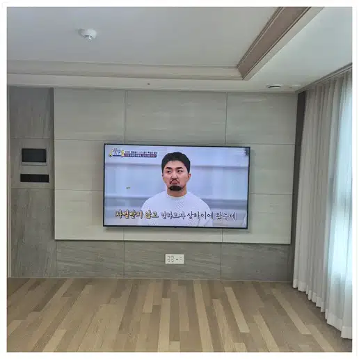 벽걸이TV 설치 참고 이미지 11-48 두 번째 사진