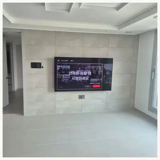 벽걸이TV 설치 참고 이미지 11-58 두 번째 사진