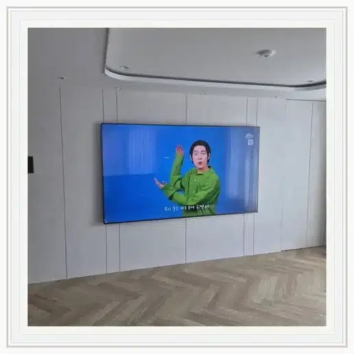 청라모아미래도 벽걸이TV 설치 상담 참고 이미지 첫 번째