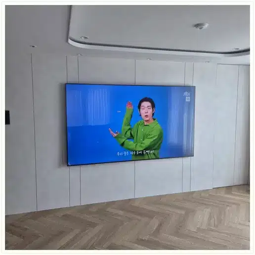 가좌두산위브트레지움 벽걸이TV 설치 상담 참고 이미지 첫 번째