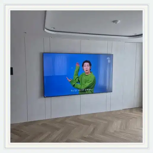 석남브라운스톤더프라임 벽걸이TV 설치 상담 참고 이미지 첫 번째