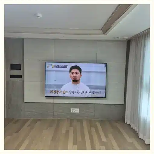 벽걸이TV 설치 참고 이미지 11-92 두 번째 사진