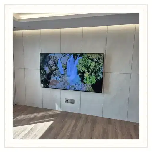 영종국제도시동원로얄듀크마리나포레 벽걸이TV 설치 상담 참고 이미지 첫 번째