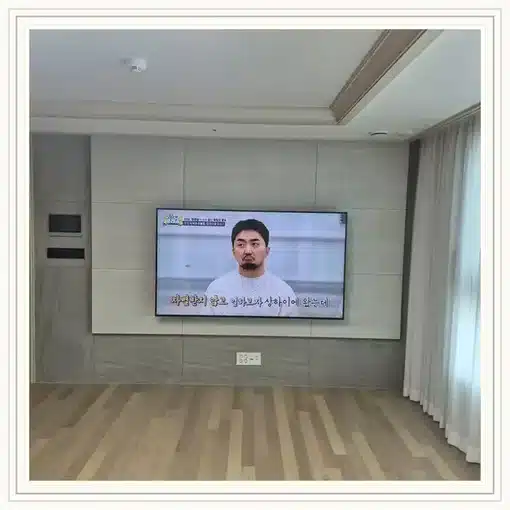 벽걸이TV 설치 참고 이미지 11-94 두 번째 사진