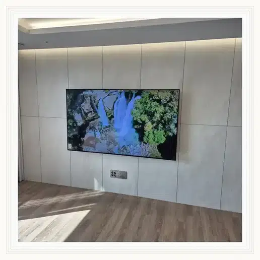 영종베르힐스카이시티 벽걸이TV 설치 상담 참고 이미지 첫 번째